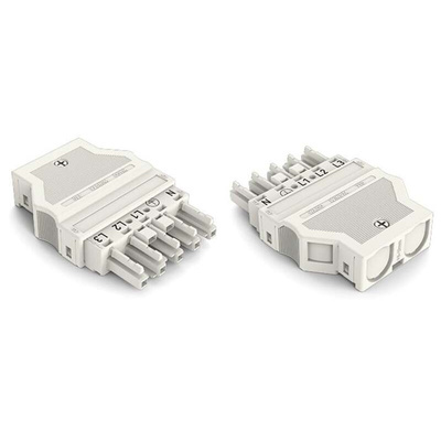 Wago 770 Series Socket, 5-Pole, Female, Cable Mount, 25A, IP20