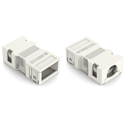 Wago 770 Series Strain Relief Housing, 2-Pole, Cable Mount