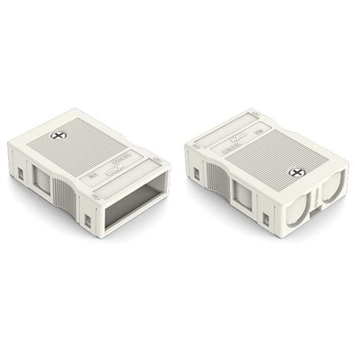 Wago 770 Series Strain Relief Housing, 3-Pole, Cable Mount