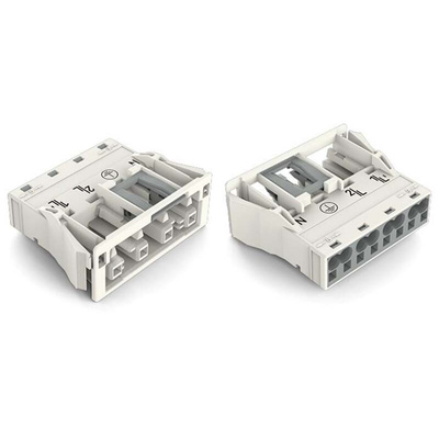 Wago 770 Series Socket, 4-Pole, Female, Snap-In, 25A, IP20