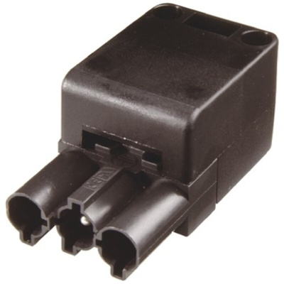 Wieland GST18i Series Distribution Block, 3-Pole, Male, 3-Way, 16A