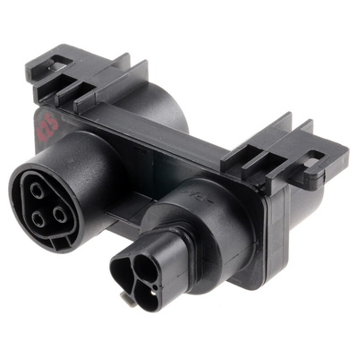 Wieland RST20i3 Series Distribution Block, 3-Pole, Male to Female, Panel Mount, 20A, IP68