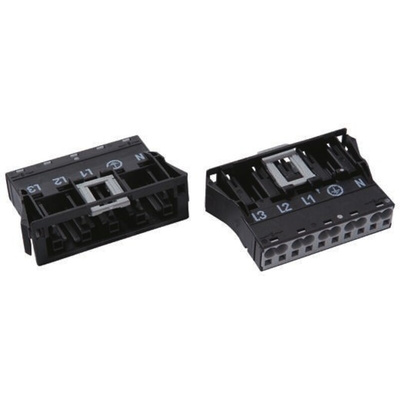 Wago, Female, Flush Mount, 25A