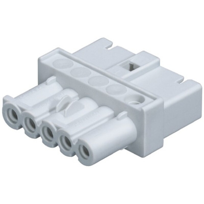 Wieland Gesis Series Coupler, 4-Pole, Male to Female, PCB Mount, 16A, IP40