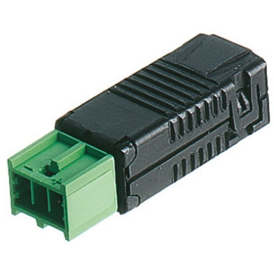 Wieland BST14i Series Connector, 2-Pole, Male, Cable Mount, 3A, IP20