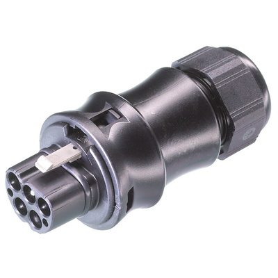 Wieland RST20i5 Series Circular Connector, 5-Pole, Male, Cable Mount, 20A, IP68