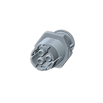 TE Connectivity Nector M Series Socket Housing, 3-Pole, Female, 3-Way, Panel Mount