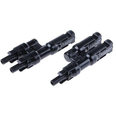 Staubli Female to Male, Solar Panel Connector, Cable CSA, 2.5 → 4.0mm², Rated At 30A, 1 kV