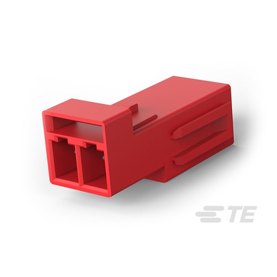 TE Connectivity LIGHT-N-LOK Series Modular Latched Wire to Wire, 2-Pole, Female, 2-Way, Cable Mount, 9A