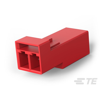 TE Connectivity LIGHT-N-LOK Series Modular Latched Wire to Wire, 2-Pole, Female, 2-Way, Cable Mount, 9A