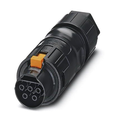 Phoenix Contact PRC 5-TC-FS6 8-21 Series, Male, Cable Mount Solar Connector, Cable CSA, 1.5 → 6mm², Rated At