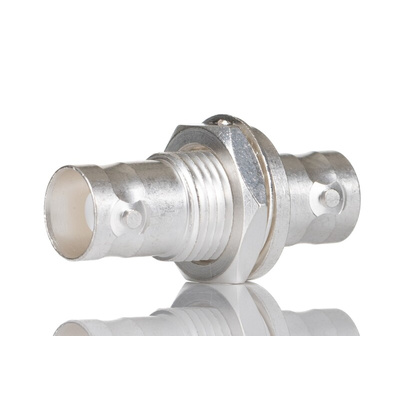 RS PRO Straight 50Ω Coaxial Adapter BNC Socket to BNC Socket 4GHZ