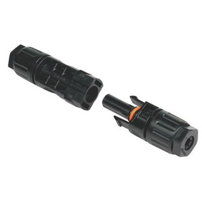 RS PRO Male/Female, Snap-In Solar Connector, Cable CSA, 10mm², Rated At 70A, 1.5 kV