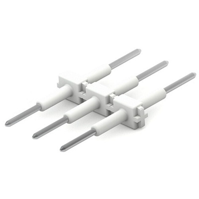 Wago 2061 Series Board-To-Board Link, 4-Pole, Male to Male, 4-Way, Push-In, 9A
