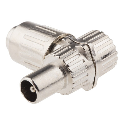 Decelect Forgos Right Angle Aerial Connector Plug, Cable Mount