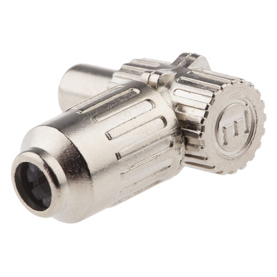 Decelect Forgos Right Angle Aerial Connector Plug, Cable Mount