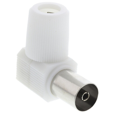 Decelect Forgos Right Angle Aerial Connector Socket, Cable Mount