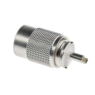 RS PRO, Plug Cable Mount UHF Connector, 50Ω, Solder Termination, Straight Body