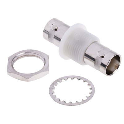 RS PRO Straight 50Ω Coax Adapter BNC Socket to BNC Socket 4GHz