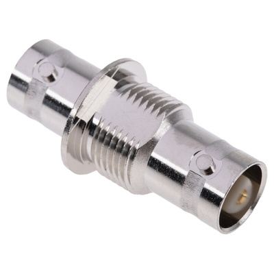 RS PRO Straight 50Ω Coax Adapter BNC Socket to BNC Socket 4GHz