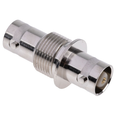 RS PRO Straight 50Ω Coax Adapter BNC Socket to BNC Socket 4GHz