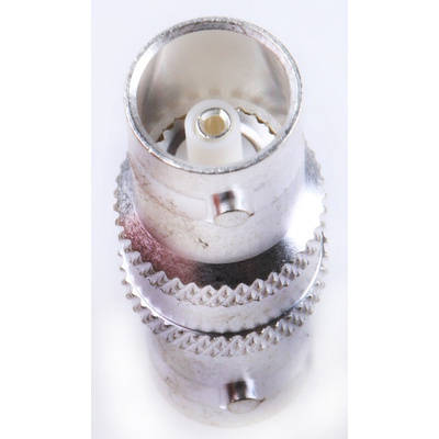 RS PRO Straight 75Ω RF Adapter BNC Socket to BNC Socket 1GHz