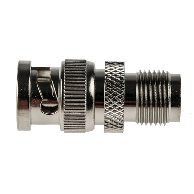 RS PRO Straight 50Ω RF Adapter BNC Plug to TNC Socket 4GHz