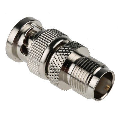 RS PRO Straight 50Ω RF Adapter BNC Plug to TNC Socket 4GHz
