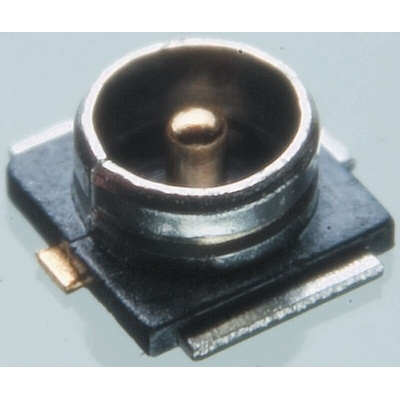 50Ω Female 1 Outlet Faceplate, PCB Mount