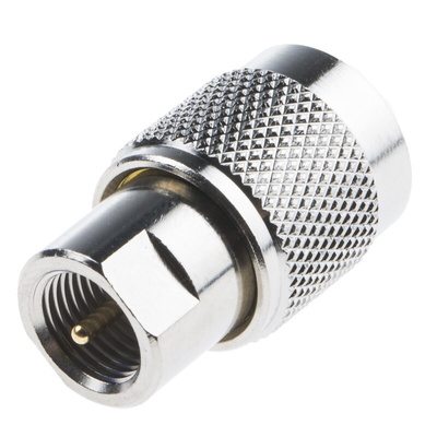 RS PRO Straight 50Ω RF Adapter FME Plug to TNC Plug 900MHz