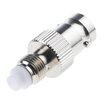 RS PRO Straight 50Ω RF Adapter FME Socket to BNC Socket 900MHz