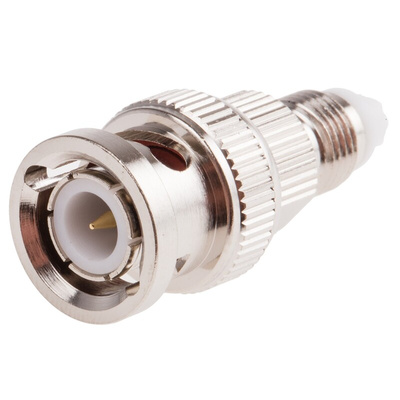 RS PRO Straight 50Ω RF Adapter FME Socket to BNC Plug 900MHz