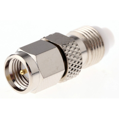 RS PRO Straight 50Ω RF Adapter FME Socket to SMA Plug 900MHz