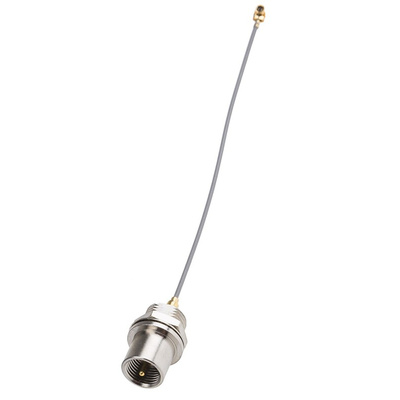 RS PRO Right Angle 50Ω RF Adapter SMT Plug to FME Plug 6GHz