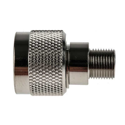 RS PRO Straight 50Ω RF Adapter N Plug to Type F Socket 11GHz