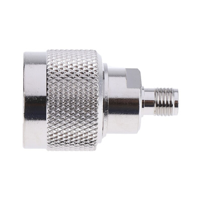 RS PRO Straight 50Ω RF Adapter N Plug to SMA Socket 11GHz