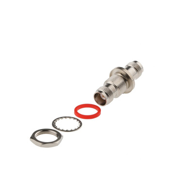 RS PRO Straight 50Ω Coax Adapter TNC Socket to TNC Socket 11GHz