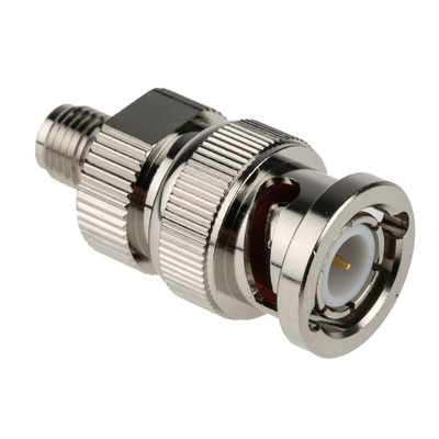 RS PRO Straight 50Ω RF Adapter SMA Socket to BNC Plug 4GHz