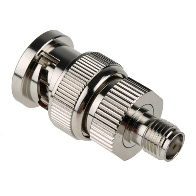 RS PRO Straight 50Ω RF Adapter SMA Socket to BNC Plug 4GHz
