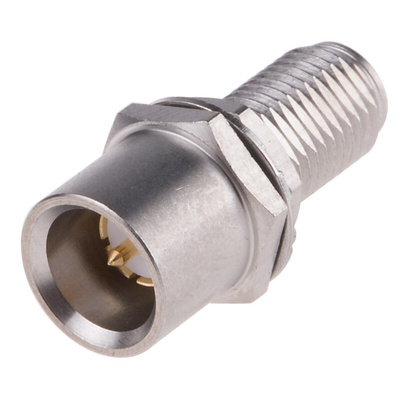 RS PRO Straight 50Ω RF Adapter SMA Socket to SMA Plug 18GHz