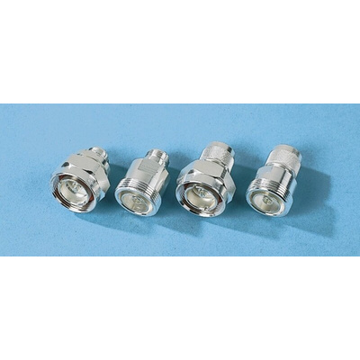 Telegartner Straight RF Adapter 7/16 Plug to N Socket
