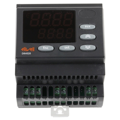 Eliwell DR 4000 On/Off Temperature Controller, 70 x 85mm, Thermocouple Input, 90 → 240 V ac Supply