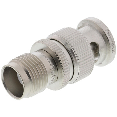 Telegartner Straight RF Adapter BNC Plug to TNC Socket