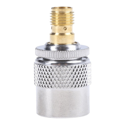 Huber+Suhner Straight 50Ω RF Adapter TNC Plug to SMA Socket 10GHz