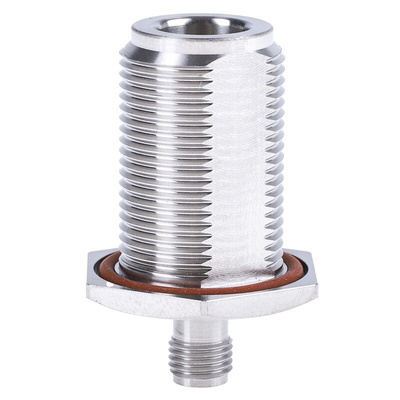 Huber+Suhner Straight 50Ω RF Adapter N Socket to SMA Socket 18GHz