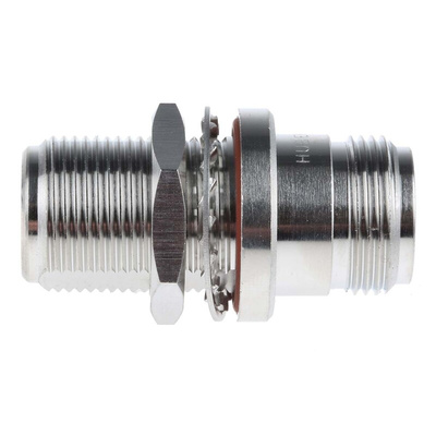 Huber+Suhner Straight 50Ω RF Adapter N Socket to N Socket 12.4GHz