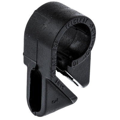 Prysmian Cable Clip Black Nut PE Cable Clip, 14.5mm Max. Bundle