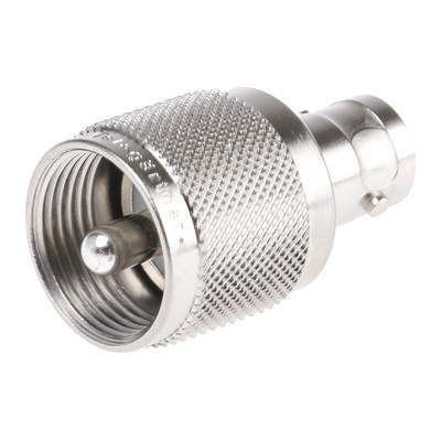 Telegartner Straight RF Adapter BNC Socket to UHF Plug