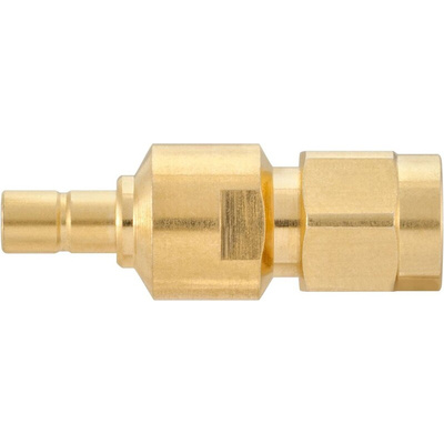 Rosenberger Straight 50Ω RF Adapter SMB Plug to SMA Plug 4GHz