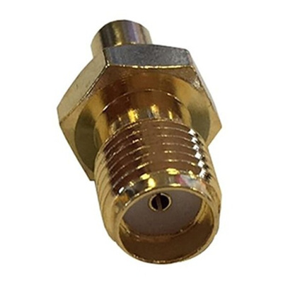 RF Solutions Straight 50Ω RF Adapter SMB Plug to SMA Socket